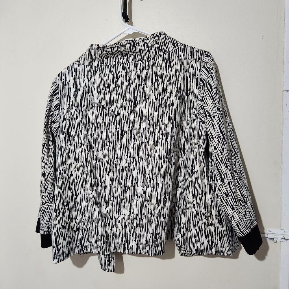 Anthrocite Blazer Size 10 White And Black Lined Green One Front Button. - Picture 7 of 12